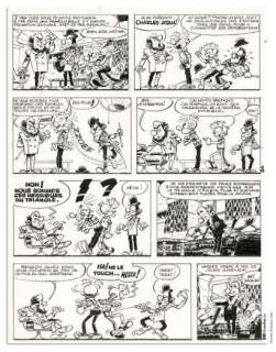 FOURNIER - Lot 13 - JEAN-CLAUDE FOURNIER SPIROU ET FANTASIO L‘Abbaye truquée...