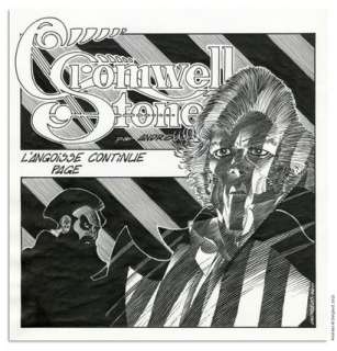 ANDREAS - Lot 161 - ANDRÉAS CROMWELL STONE Dargaud Couverture du Journal...