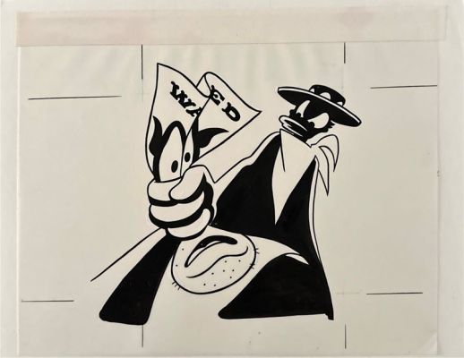 Alex Kupershmidt | Lot 147 - Illustrazione su lucido - Menu Disney | Finarte