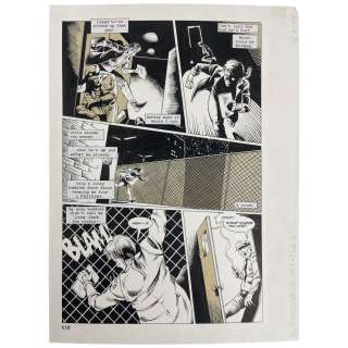 Alien Nation: The First Comers Original Storyboard Production Comic Art | Los Angeles Estate Auction