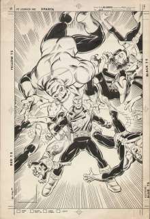 1986 Green Lantern Corps #207 Original Cover Art - Guy Gardner’s Back! Dc Comics | ComicArtFans Classifieds