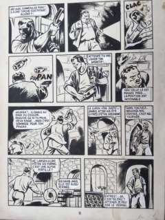 Sirius - Planche originale (p.16) - L’Épervier bleu - (1948) | Catawiki