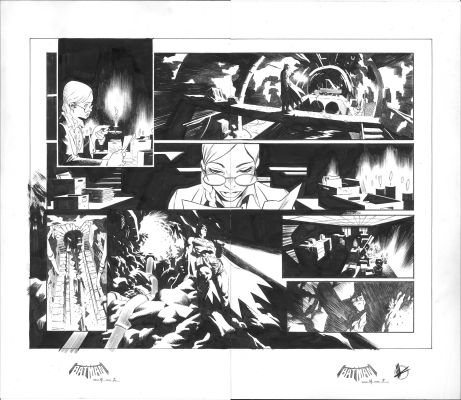 Matteo Scalera | Batman #14 Page 2-3 | Essential Sequential