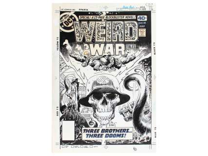 Joe Kubert Weird War Tales #77 Cover Art | Weiss Auctions
