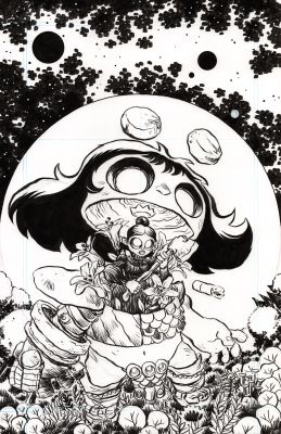 Jesse Lonergan | Miss Truesdale and the Rise of Man #1 Cover B | The Artist Bullpen