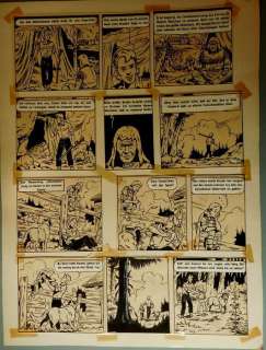 Bessy - Originele pagina - De zwijgende getuige (Nr. 12) - Page volante - Ã  l’encre - (1956) | Catawiki