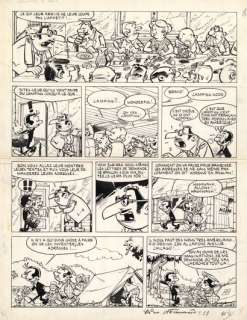 Dino ATTANASIO (né en... - Lot 412 - * Spaghetti à Paris Encre de Chine sur papier pour...