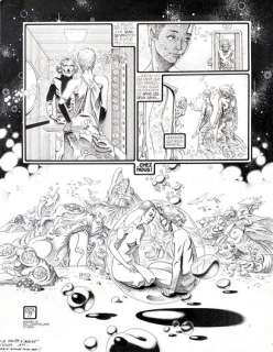 CAZA - Lot 178 - CAZA. La planète d’angoisse. Impressionnante planche...