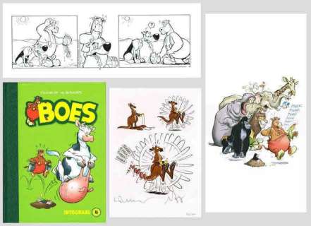 Boes - Luxe editie Boes Integraal deel 4 - Genummerd 32/80 - Met originele strook + ex-libris - Cartonné - EO (2017) | Catawiki