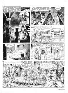 Craenhals. Planche originale Chevalier Ardent | BDEnchères