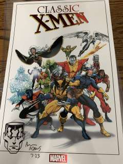 Arthur Adams | Colossus on Classic X-Men Foil Print By Arthur Adams | ComicArtFans Classifieds