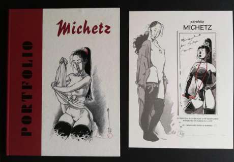 Michetz - Dessin original dans Portfolio Michetz  - Cartonné - EO | Catawiki