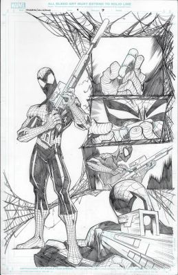 Spider-Man and Wolverine Issue 9 Page 7, Gerardo Sandoval | Comix Art Studio