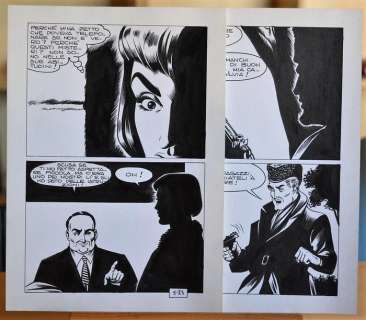 Dennis Cobb #5 - 2x original pages - Page volante - EO - (1965) | Catawiki