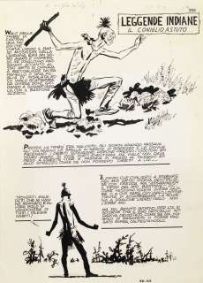 Pratt Hugo - "Leggende Indiane", 1962 | Urania Casa d’Aste