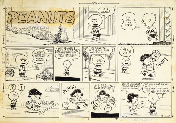 Charles M. Schulz - Lot #666 - Peanuts