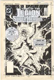 Steve Lightle - Tales of the Legion of Super-Heroes #331 Cover