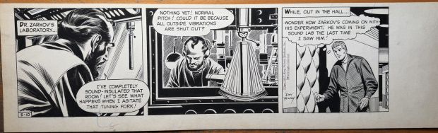 Dan Barry | Flash Gordon Comic Strip 1955 | ComicArtFans Classifieds