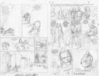 Kevin Nowlan | Nowlan Grimwood’s Daughter Prelim 2 | ComicArtFans Classifieds