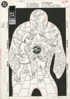 Brian Bolland, Norman Scwartzkopf | Brian Bolland - Animal Man 36 Cover | ComicArtFans Classifieds