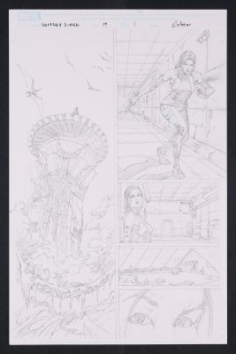 Edgar Salazar | Uncanny X-Men #19 (2017) Page 1 Pencils By Edgar Salazar | ComicArtFans Classifieds