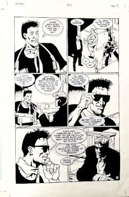 John McCrea | McCrea - Demon 52 - Pencil And Ink | ComicArtFans Classifieds