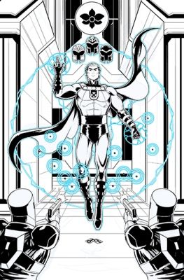 Luciano Vecchio | Resurrection of Magneto #4, Page 1 – Artist Proof | ComicArtFans Classifieds