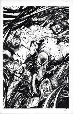 Absolute Carnage Scream #3 Cover Art, Gerardo Sandoval | Comix Art Studio