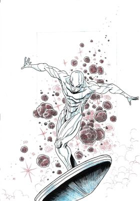 James Stokoe | Silver Surfer Color Illustration | Marley Zarcone / James Stokoe