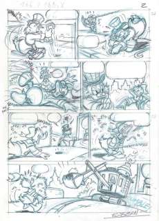 Donald Duck & His Uncle Scrooge - Joke - Original Published Page #2 - Ignasi Calvet - EO | Catawiki