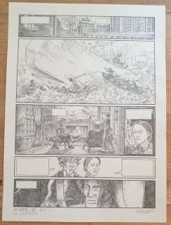 Achab T4 - Planche originale (p.20) La Jambe d’ivoire - (2010) | Catawiki