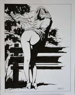 LuBe - illustr. orig. sexy - Page volante - EO - (2018) | Catawiki