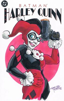 Charles Holbert | Harley Quinn Sketch Cover | ComicArtFans Classifieds