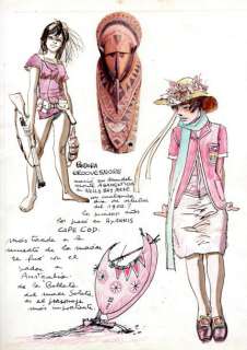 Pratt, Hugo | COUVERTURE DE LA REVUE SERGENT KIRK N°37 Illustration Ã  l’aquarelle | Cornette de St Cyr