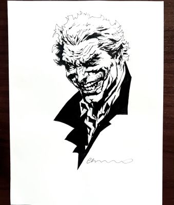 Lee Bermejo | Lee Bermejo, Joker | ComicArtFans Classifieds