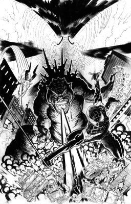 Scott Hepburn | Godzilla Conquers the Multiverse #3 Variant | ComicArtFans Classifieds
