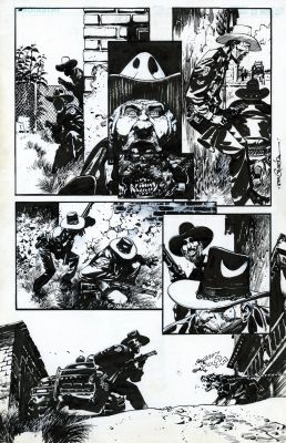 R.M. Guera | R.M. Guera - Scalped #51, Page 9 | ComicArtFans Classifieds