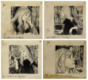 Hugues Ghiglia Dessinateur,... | Hugues Ghiglia dessinateur, illustrateur et peintre... | Arthema Auction