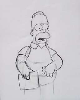 Matt Groening - The Simpsons - oeuvre de production en studio | Catawiki