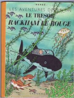 Â« Le Trésor de Rackham le Rouge Â». Casterman 1945, 4e plat blanc B24. | Tessier Sarrou