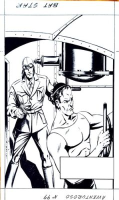 Mario Caria - Cover originale n°99 de "Gli albi dell’avventuroso" (FIRMATA) | eBay Europe (Buy It Now)