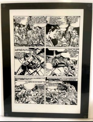 Jack Kirby 1958 Challengers of the Unknown #8 - 2 Page Production Transparency | eBay US (Buy It Now)