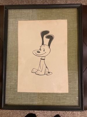 SNOOPY 1955 Drawing with Schulz Signed Handwritten Letter--Unique Item | eBay US (Buy It Now)