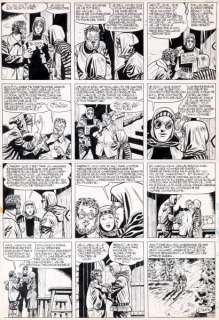 Paape | Jean Valhardi, planche n°26 Ã  l’encre de Chine d… | Banque Dessinée