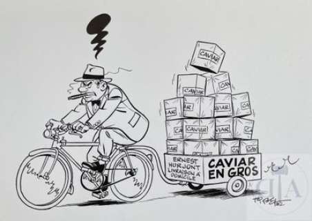 Tibet/Dessin original humoristique qui n’as pas pris une… | Dagoty