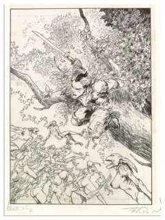 TARQUIN - Lot 77 - DIDIER TARQUIN ◊ LANFEUST ODYSSEY L‘Énigme Or-Azur...