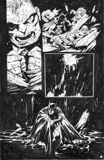 Becky Cloonan | Batman : The Long Halloween - The Last Halloween Issue #8 Page 18 (DC Comics) by Becky Cloonan | Becky Cloonan