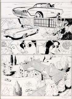 Berthet | Pin-Up, planche n°33 Ã  l’encre de Chine de l’ép… | Banque Dessinée