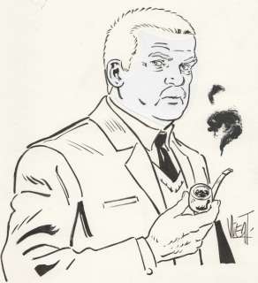 Ric Hochet, Rik Ringers - Commisaire Bourdon/Baerdemaekers par Simon Van Liemt  - (2017) | Catawiki