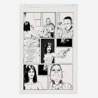 Joseph Schmalke, Cherry Blackbird #1 Story Page 10 Artist’s Proof (Scout Comics, 2021) | Landry Pop Auctions